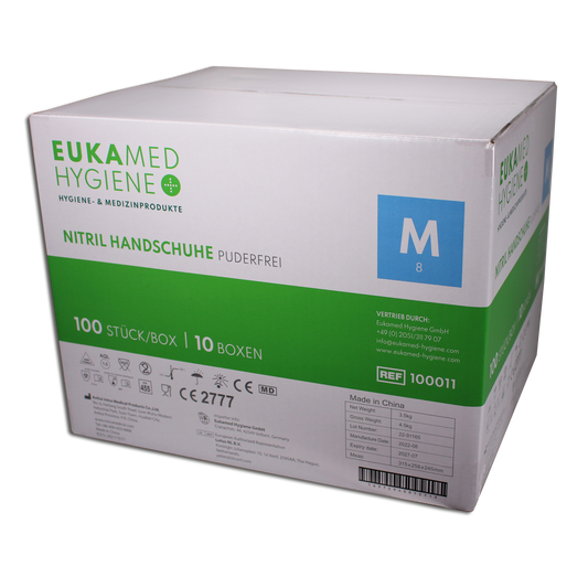 Eukamed Nitril Handschuhe, blau, 1000 Stück
