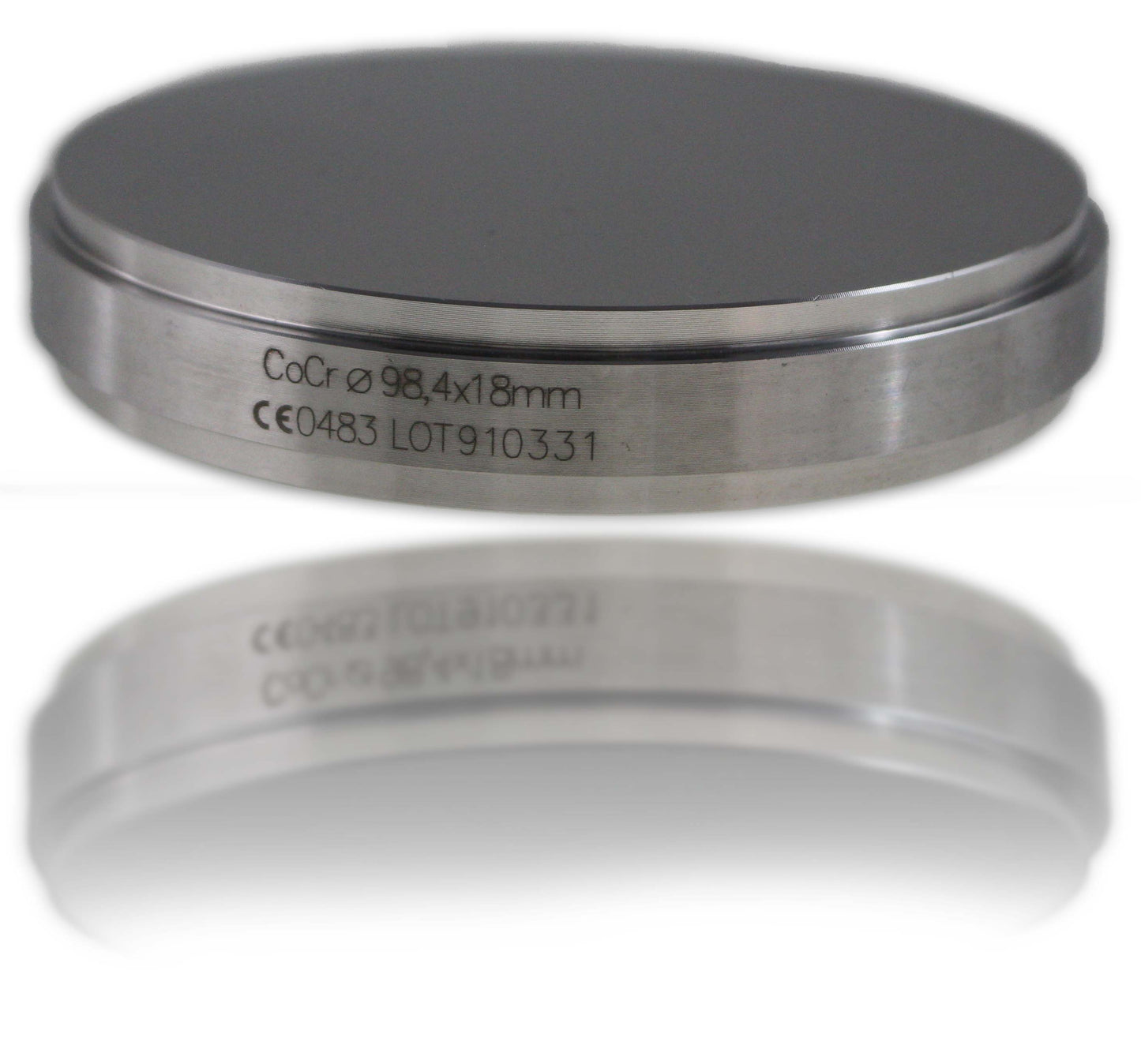 Frässcheibe aus CoCr, mit Schulter