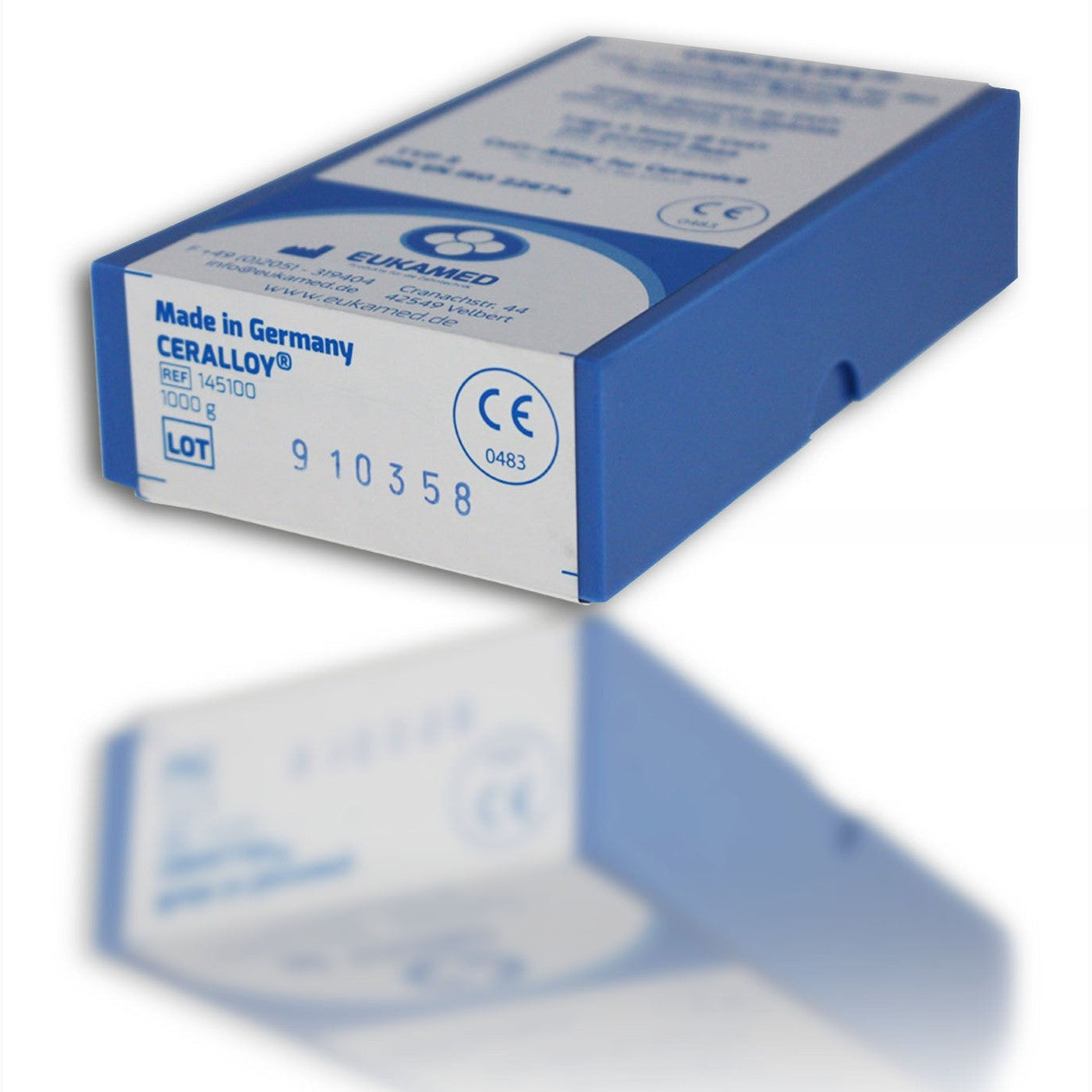 Ceralloy Aufbrennlegierung – CoCr Dentallegierung für Metallkeramik, 1000g