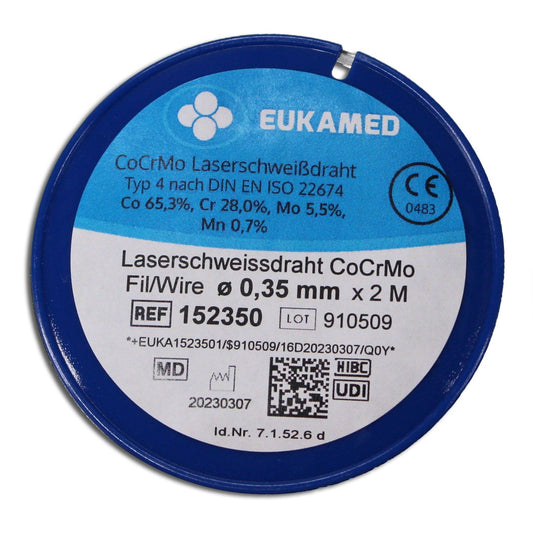 Laserdraht - CoCrMo Ø 0,25 / 0,35 / 0,50mm