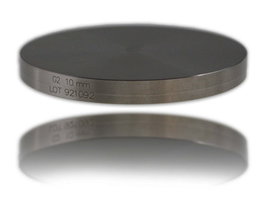 Frässcheiben aus Titan Grade 2, mit Schulter