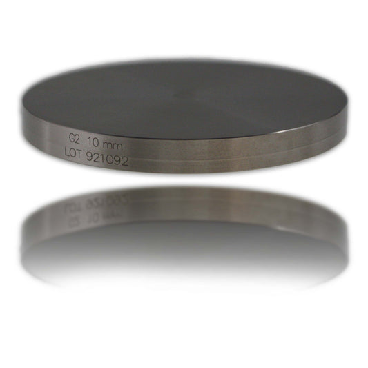 Frässcheiben aus Titan Grade 2, mit Schulter