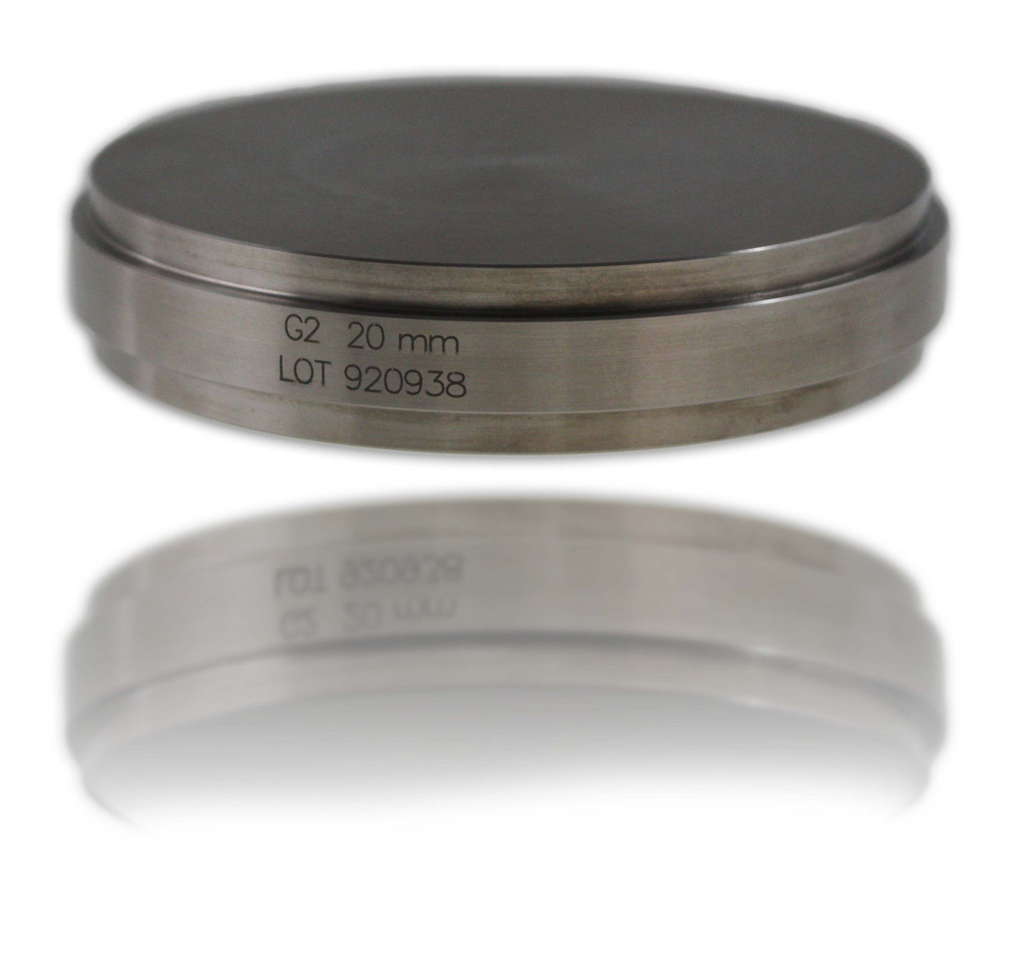 Frässcheiben aus Titan Grade 2, mit Schulter