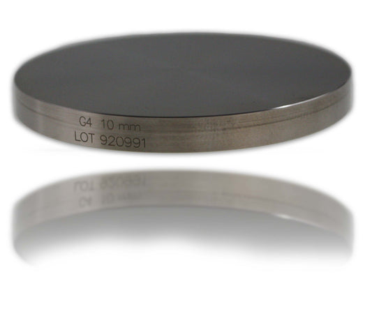 Frässcheibe aus Titan Grade 4, mit Schulter