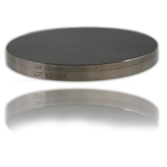 Frässcheibe aus Titan Grade 4, mit Schulter