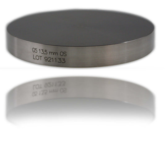 Frässcheiben aus Titan Grade 5, ohne Schulter (OS)