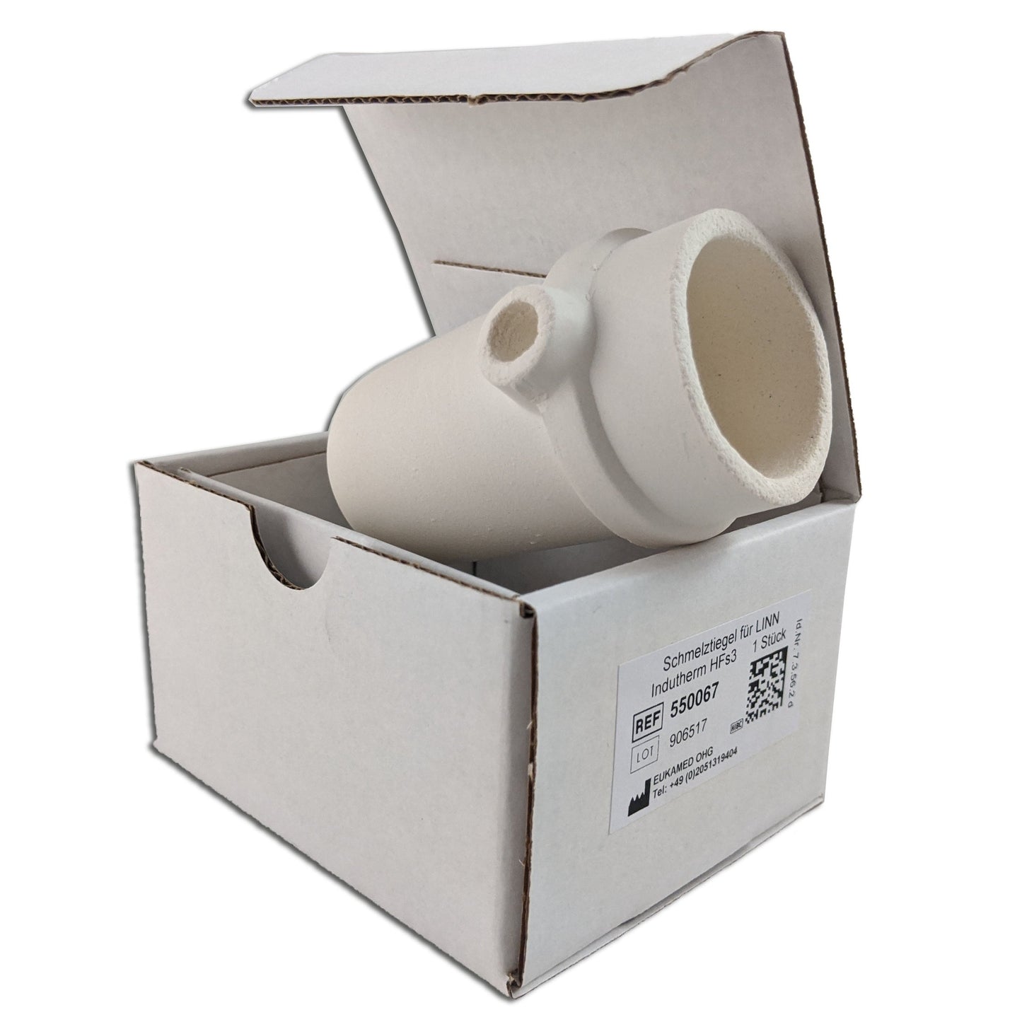 Schmelztiegel für Linn Indutherm HFs3