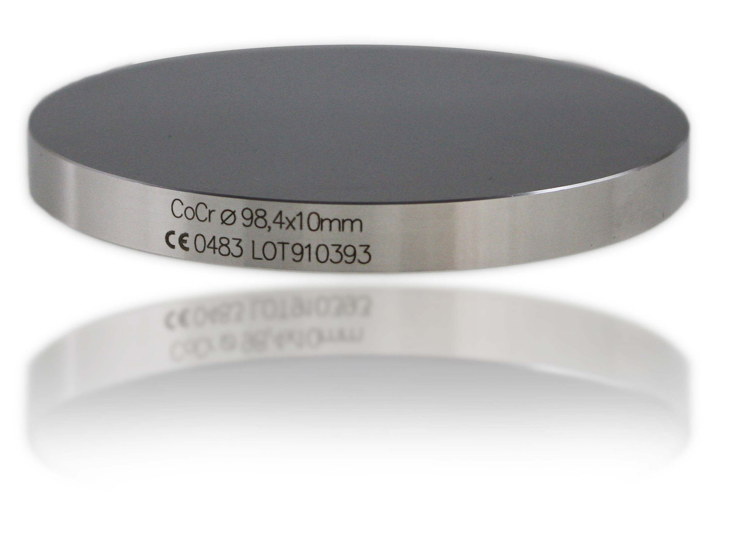 Frässcheibe aus CoCr, mit Schulter