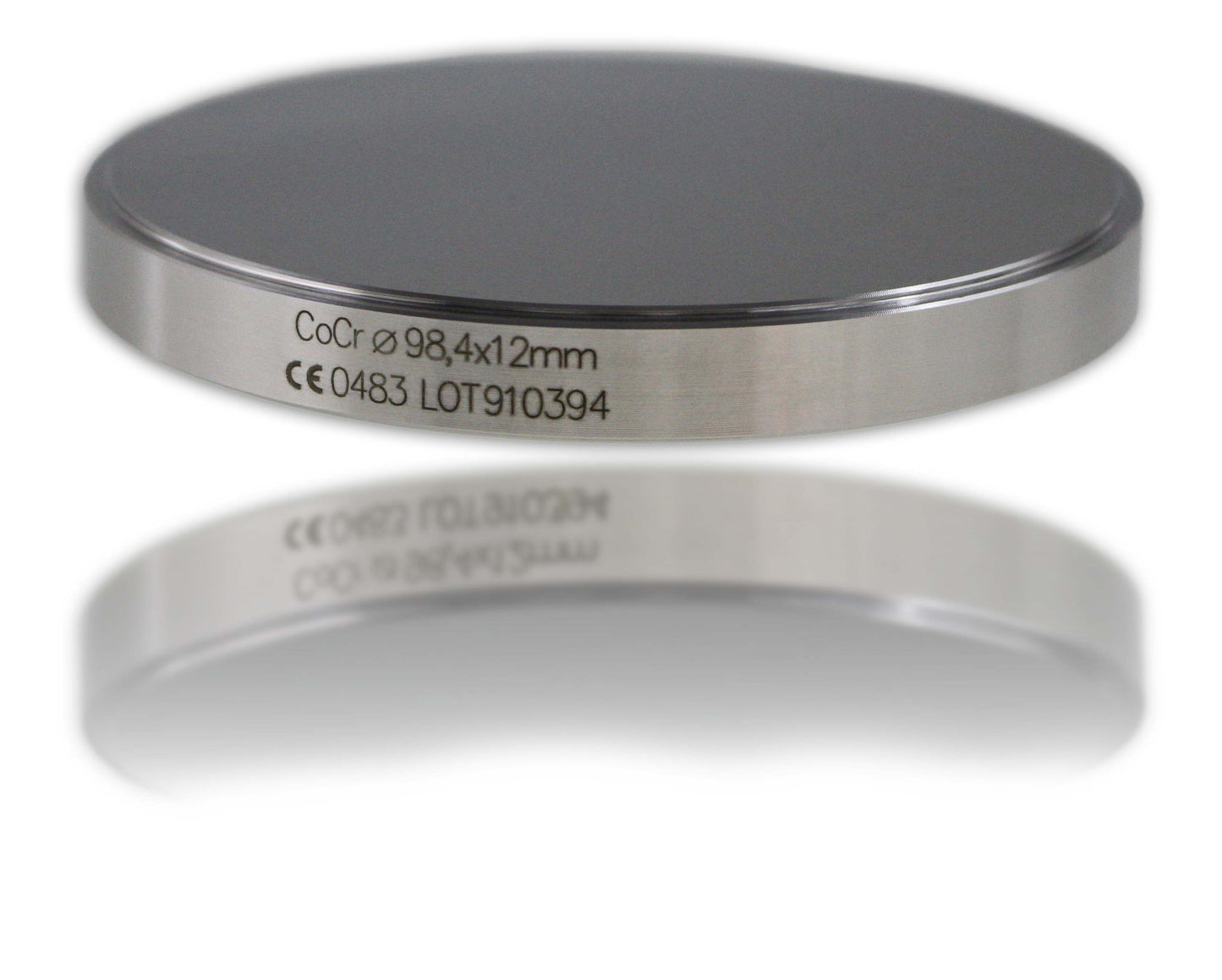 Frässcheibe aus CoCr, mit Schulter