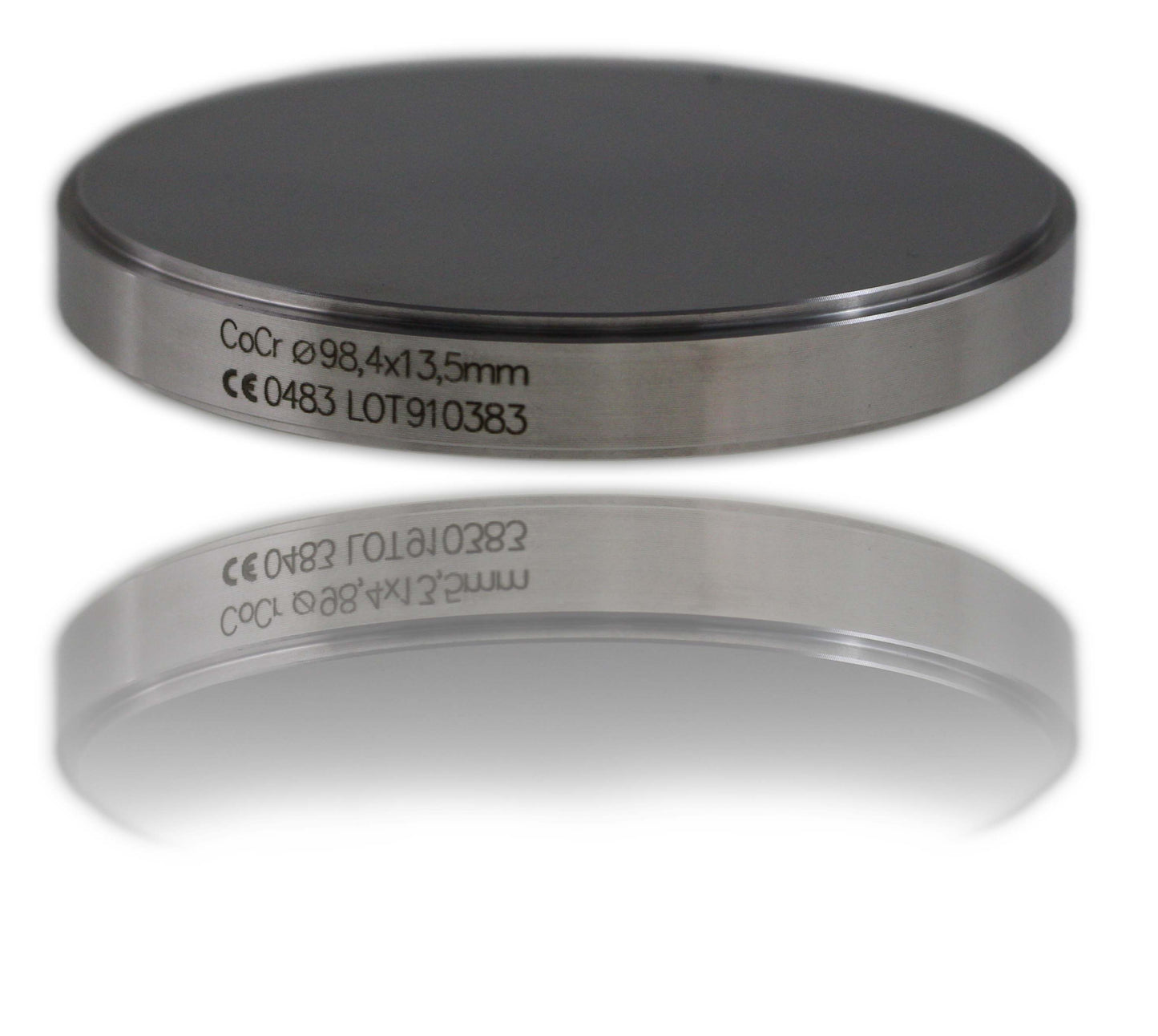 Frässcheibe aus CoCr, mit Schulter