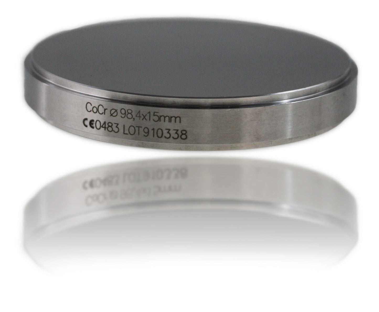 Frässcheibe aus CoCr, mit Schulter