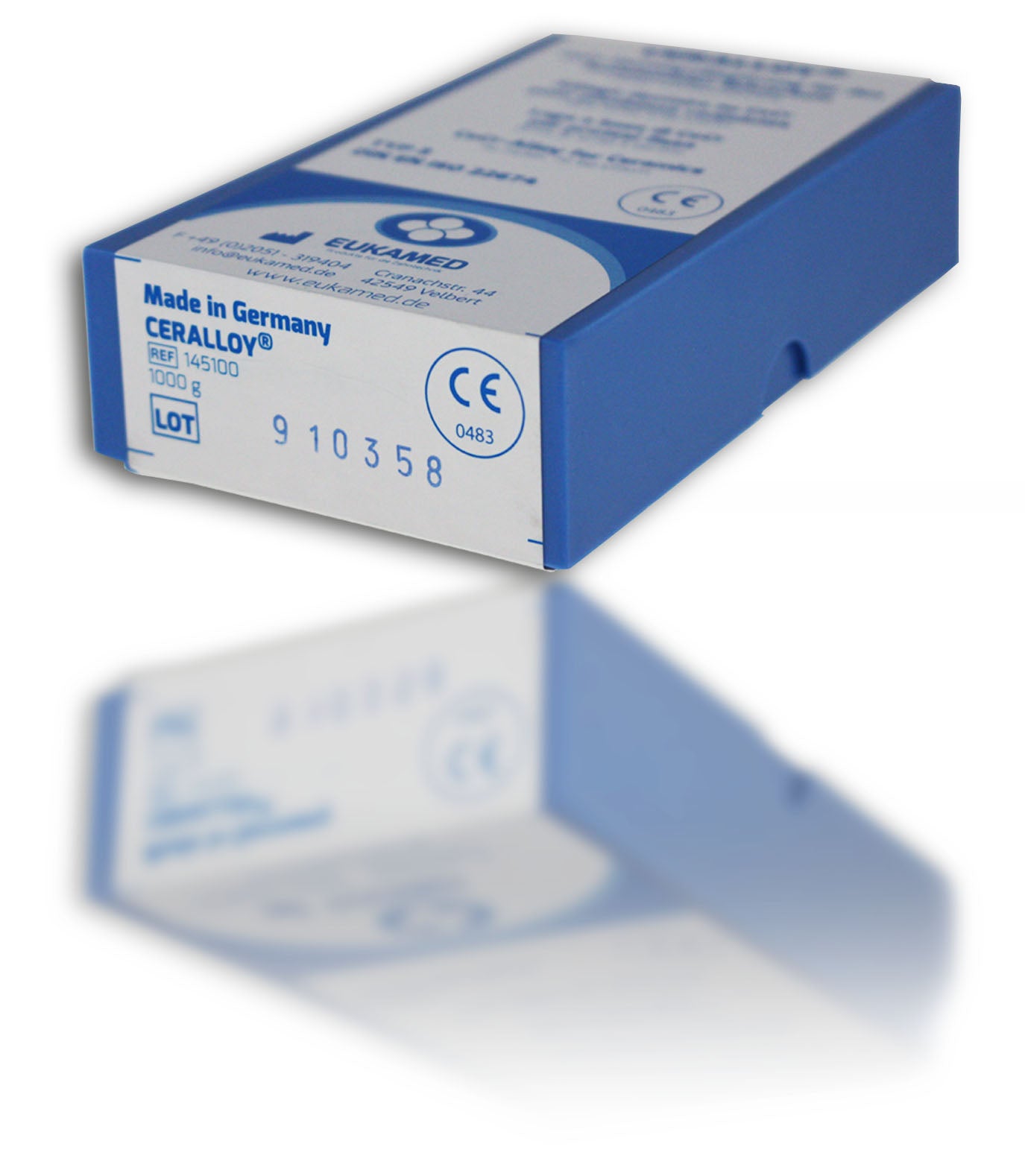 Ceralloy Aufbrennlegierung – CoCr Dentallegierung für Metallkeramik, 1000g