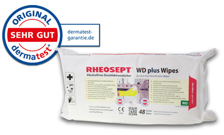 Rheosept® WD Plus Wipes
