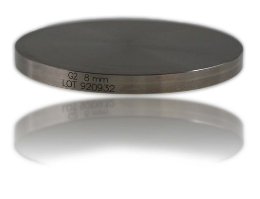 Frässcheiben aus Titan Grade 2, mit Schulter