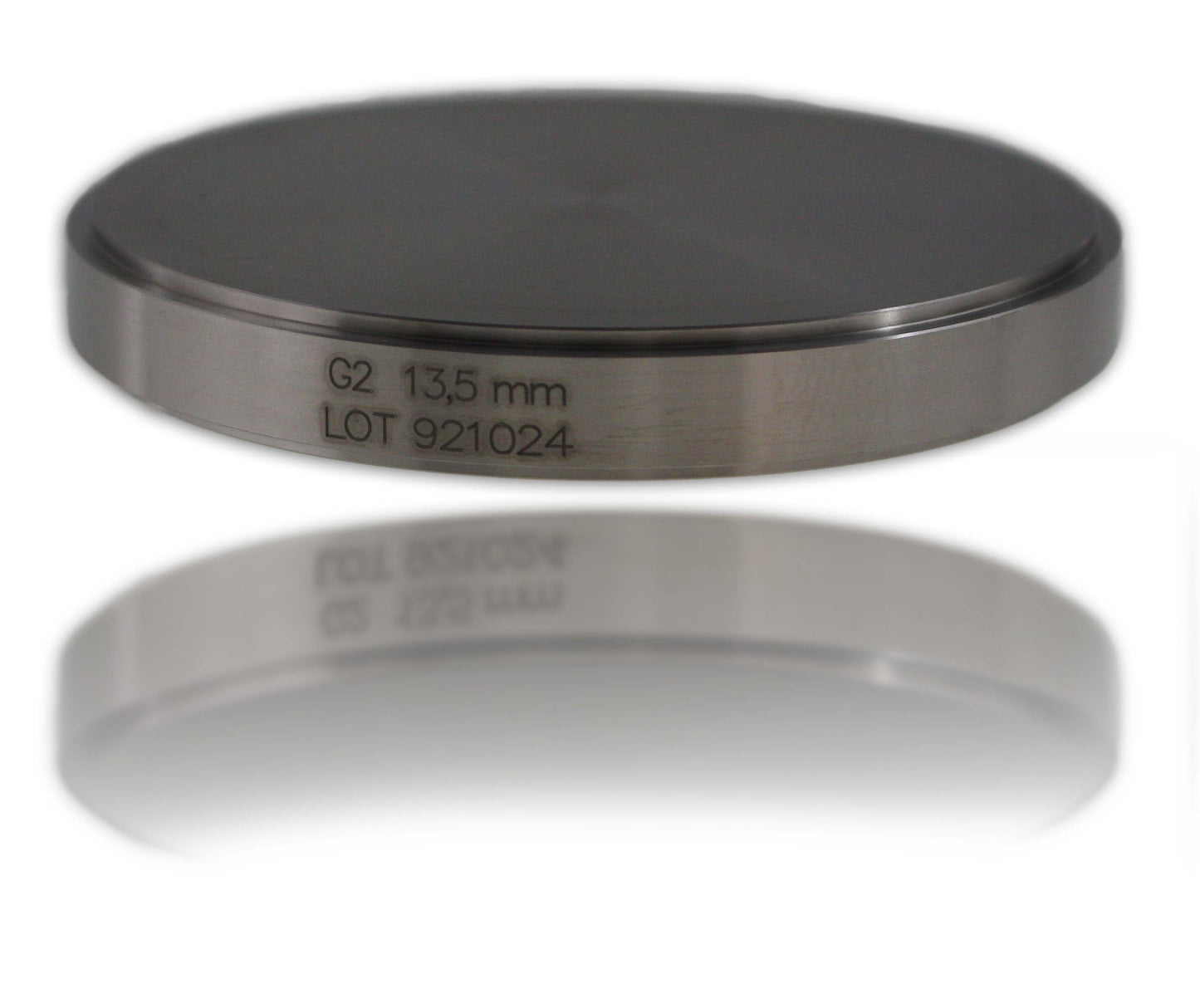 Frässcheiben aus Titan Grade 2, mit Schulter