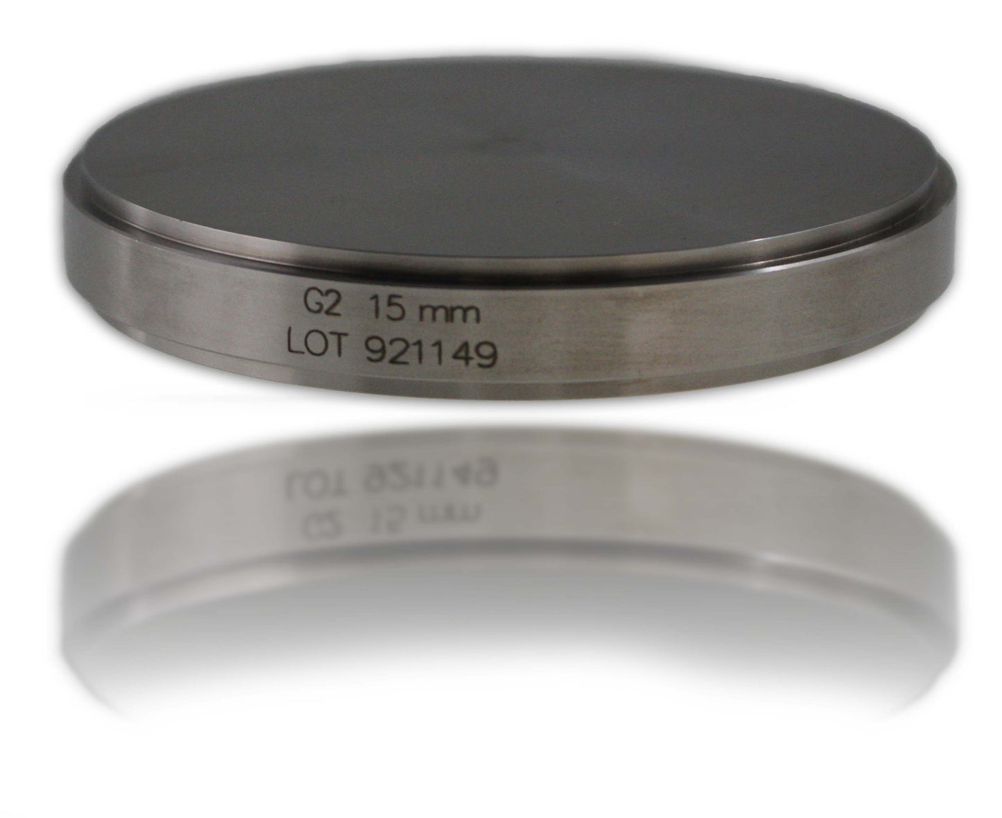 Frässcheiben aus Titan Grade 2, mit Schulter