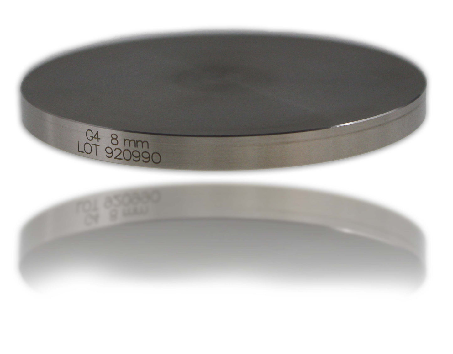 Frässcheibe aus Titan Grade 4, mit Schulter