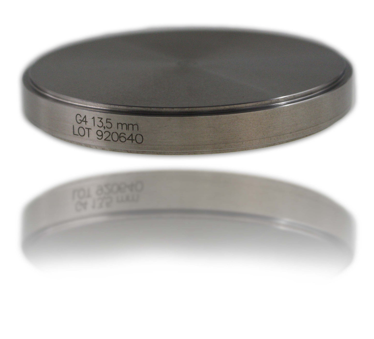 Frässcheibe aus Titan Grade 4, mit Schulter