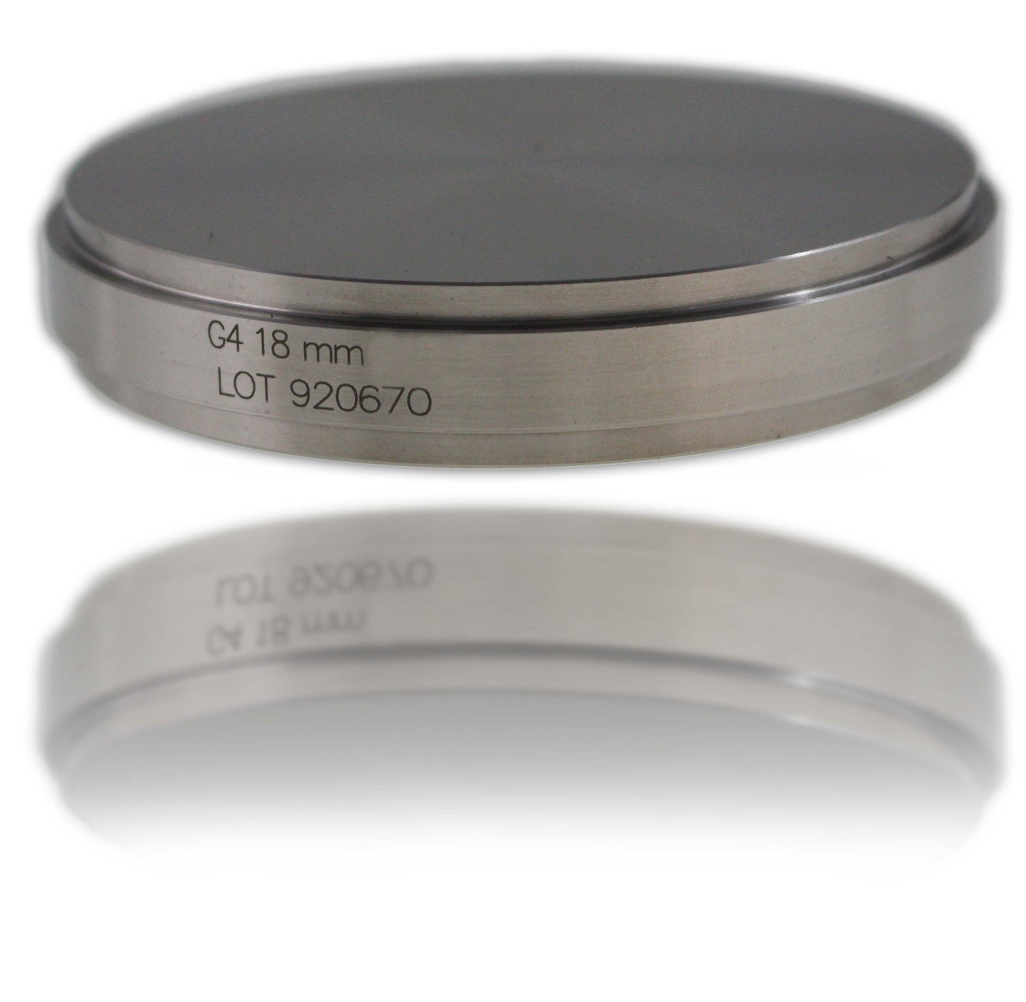 Frässcheibe aus Titan Grade 4, mit Schulter