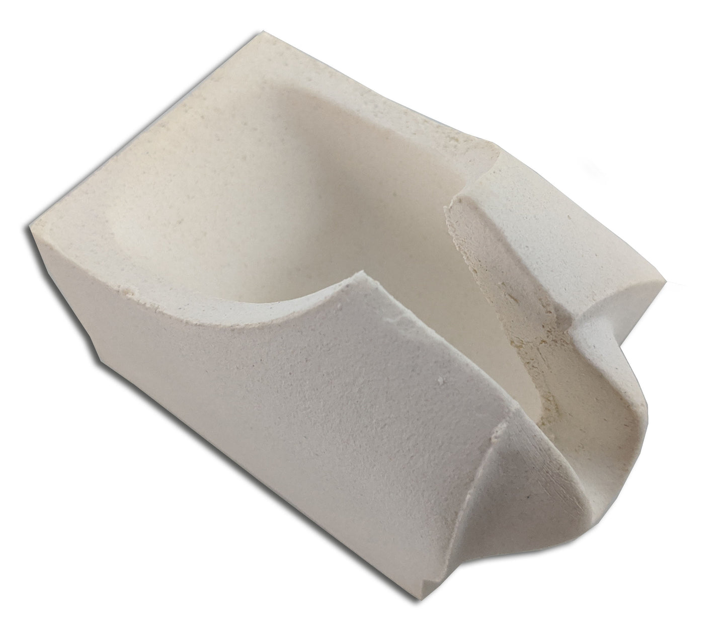 Keramikschmelzmulde geschlitzt für Motorcast, Degussa