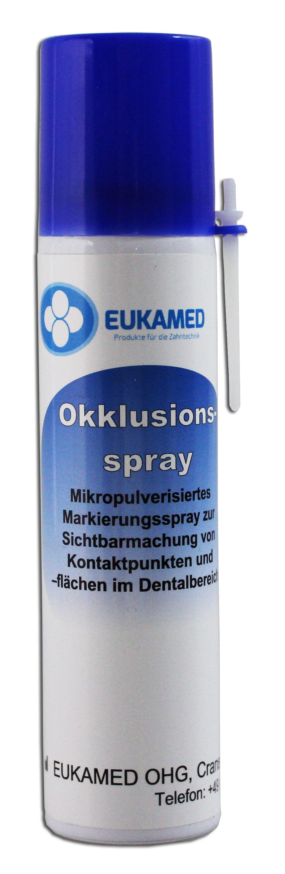 Okklu-Spray blau, Spraydose mit 75 ml